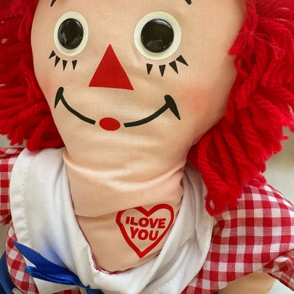 Applause Raggedy Ann 16 Inch Cloth Doll 2006 Licensed Raggedy Ann & Andy - Picture 4 of 10